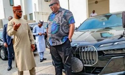 Zamfara State Governor Spotted With His Luxury BMW 7-Series Worth Over N300m, Featuring 31-Inch Rear Screen - autojosh