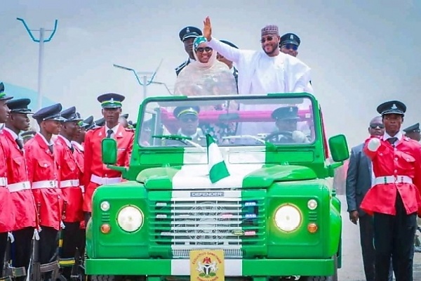 Zamfara State Governor Spotted With His Luxury BMW 7-Series Worth Over N300m, Featuring 31-Inch Rear Screen - autojosh 