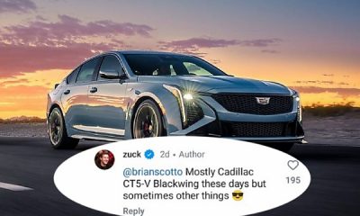 Mark Zuckerberg, The World's Second-richest Person, Drives A Cadillac CT5-V Blackwing Daily - autojosh