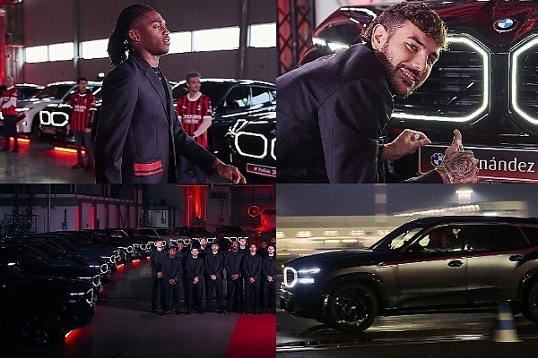 AC Milan First Team Players Receives Brand New BMW XM SUV As Official Cars - autojosh