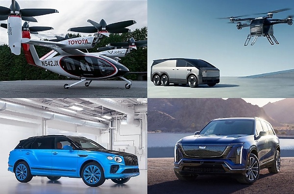 Toyota ‘Electric Air Taxi’, Xpeng’s $280k Flying Car, Bentley’s First EV Arrives In 2026, 2026 Cadillac VISTIQ, News In November - autojosh