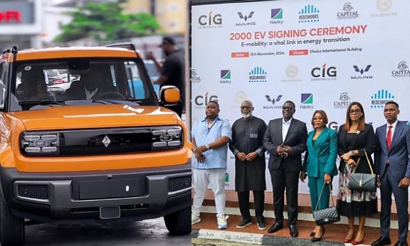 CIG Motors, Ned Okonkwo And Fidelity Bank Signs New Partnership With 2,000 EVs - autojosh