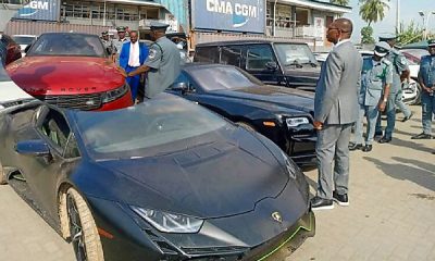 Customs Returns Stolen Rolls-Royce, Lamborghini, Range Rovers, 18 Other Cars Worth ₦1.8B To Canada - autojosh