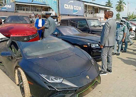 Customs Returns Stolen Rolls-Royce, Lamborghini, Range Rovers, 18 Other Cars Worth ₦1.8B To Canada - autojosh