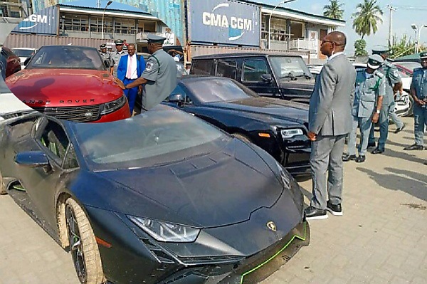 Customs Returns Stolen Rolls-Royce, Lamborghini, Range Rovers, 18 Other Cars Worth ₦1.8B To Canada - autojosh