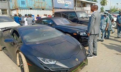 Customs Returns Stolen Rolls-Royce, Lamborghini, Range Rovers, 18 Other Cars Worth ₦1.8B To Canada - autojosh