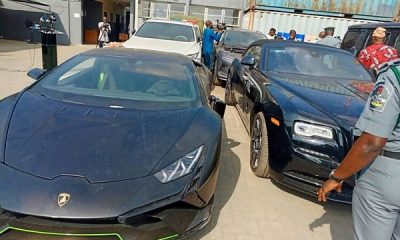 Customs Returns Stolen Rolls-Royce, Lamborghini, Range Rovers, 18 Other Cars Worth ₦1.8B To Canada - autojosh
