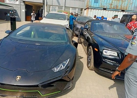 Customs Returns Stolen Rolls-Royce, Lamborghini, Range Rovers, 18 Other Cars Worth ₦1.8B To Canada - autojosh