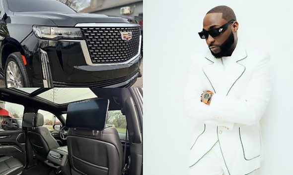 Davido Receives Cadillac Escalade As Birthday Gift From US-based Nigerian Dealership - autojosh