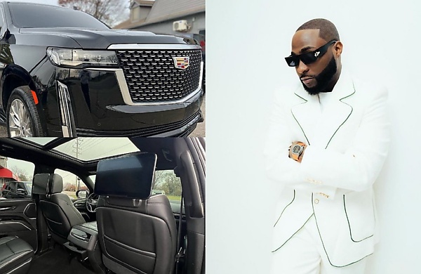 Davido Receives Cadillac Escalade As Birthday Gift From US-based Nigerian Dealership - autojosh