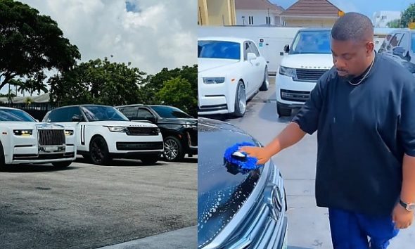 Don Jazzy Shows Off His New Rolls-Royce Phantom, Range Rover And Cadillac Escalade Worth Over N2 Billion - autojosh