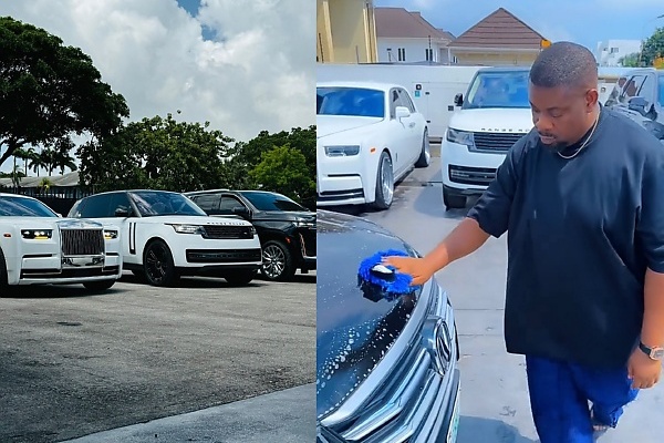 Don Jazzy Shows Off His New Rolls-Royce Phantom, Range Rover And Cadillac Escalade Worth Over N2 Billion - autojosh