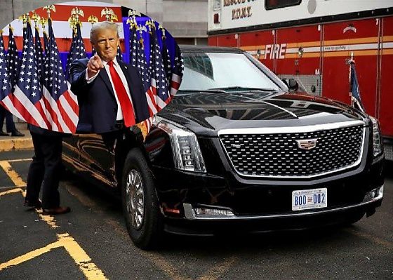 Donald Trump To Ride Again Inside The $1.5M Armored US Presidential Limousine Dubbed “The Beast” - autojosh