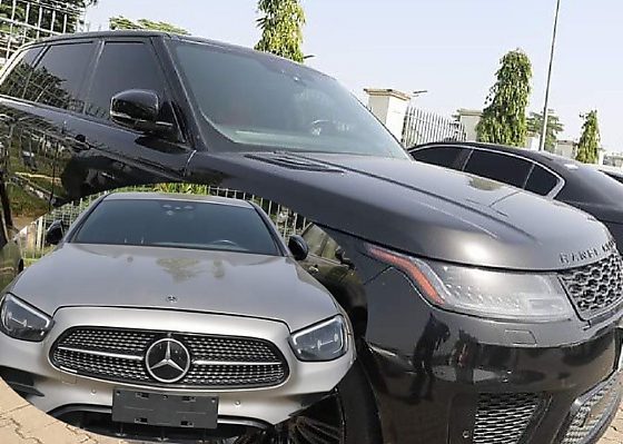 EFCC Arrests Two For Suspected Money Laundering, Recovers Mercedes E350, Range Rover - autojosh