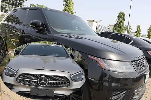 EFCC Arrests Two For Suspected Money Laundering, Recovers Mercedes E350, Range Rover - autojosh