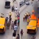 Lagos Commercial Bus Driver Resisting Arrest Sets Himself, LASTMA Officers And His Bus Ablaze - autojosh