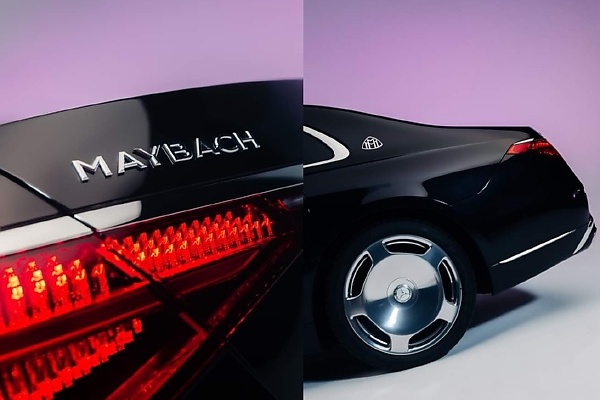 Photos : 2025 Mercedes-Maybach S680 V12 Limousine Sports “Northern Lights Violet Metallic” Finish - autojosh 