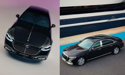 Photos : 2025 Mercedes-Maybach S680 V12 Limousine Sports “Northern Lights Violet Metallic” Finish - autojosh