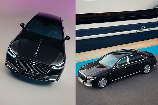 Photos : 2025 Mercedes-Maybach S680 V12 Limousine Sports “Northern Lights Violet Metallic” Finish - autojosh