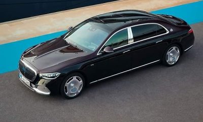 Photos : 2025 Mercedes-Maybach S680 V12 Limousine Sports “Northern Lights Violet Metallic” Finish - autojosh