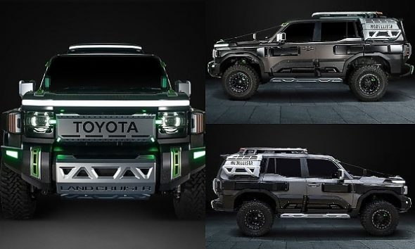 Toyota Land Cruiser-based “Modellista Overland Vision Concept” With “Armored Body” Turn Heads At 2024 SEMA Show - autojosh