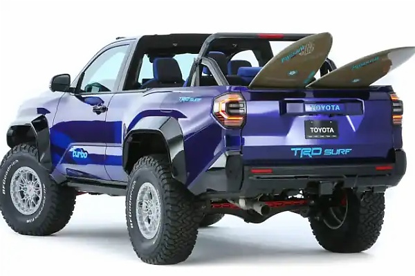 Toyota Unveils 4Runner TRD Surf Concept, A 2-door 4Runner With A Removable Roof For SEMA Show - autojosh 