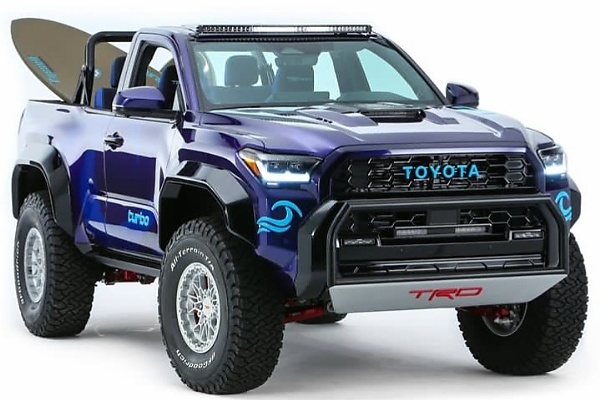 Toyota Unveils 4Runner TRD Surf Concept, A 2-door 4Runner With A Removable Roof For SEMA Show - autojosh