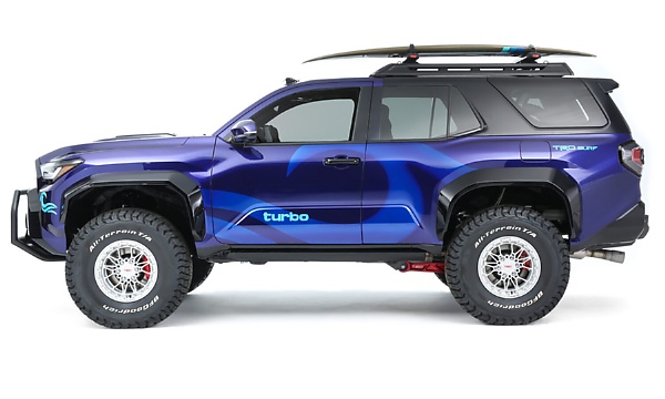 Toyota Unveils 4Runner TRD Surf Concept, A 2-door 4Runner With A Removable Roof For SEMA Show - autojosh 