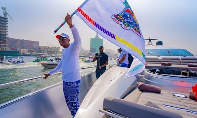 Sanwo-Olu Takes Part In Lagos Boat Regatta, Which Showcases The Beauty Of Lagos Waterways - autojosh