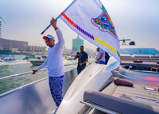 Sanwo-Olu Takes Part In Lagos Boat Regatta, Which Showcases The Beauty Of Lagos Waterways - autojosh