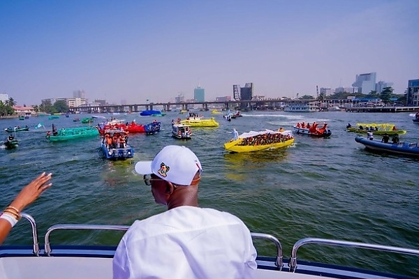 Sanwo-Olu Takes Part In Lagos Boat Regatta, Which Showcases The Beauty Of Lagos Waterways - autojosh 