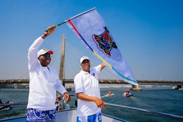 Sanwo-Olu Takes Part In Lagos Boat Regatta, Which Showcases The Beauty Of Lagos Waterways - autojosh 