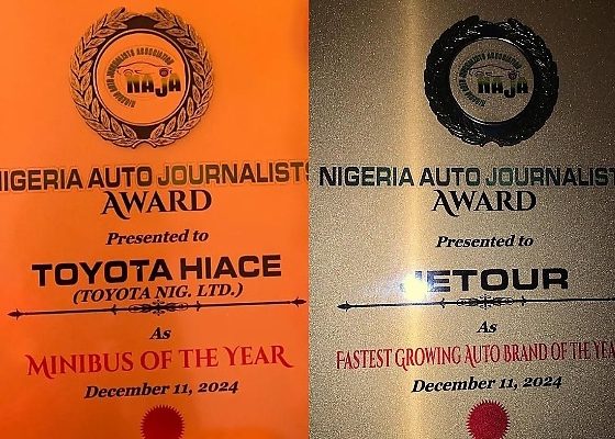 Lists Of Vehicles, Companies That Picked Up Prizes At 2024 Nigeria Auto Journalists Association Awards - autojosh