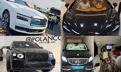 Davido’s Rolls-Royce Spectre, Wizkid’s McLaren 750S, Rema’s Bentley Bentayga, Zlatan’s Maybach Van, Nigerian News In December - autojosh