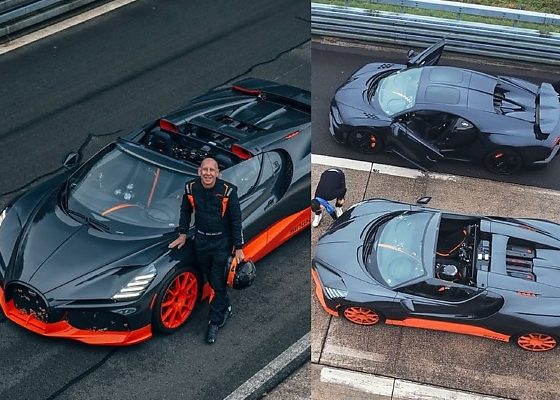 Bugatti Used Chiron Super Sport ‘Camera Car’ To Film W16 Mistral’s Open-top Car ‘World Record Run’ - autojosh