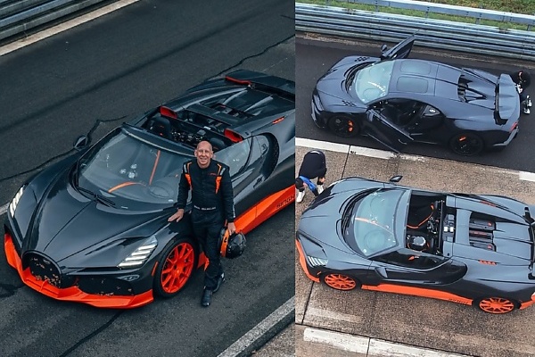 Bugatti Used Chiron Super Sport ‘Camera Car’ To Film W16 Mistral’s Open-top Car ‘World Record Run’ - autojosh