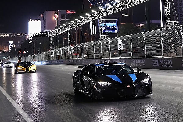 Once-in-a-lifetime Experience : 23 Bugatti Owners Takes Their Hypercars For A Spin On Las Vegas F1 Grand Prix Track - autojosh 