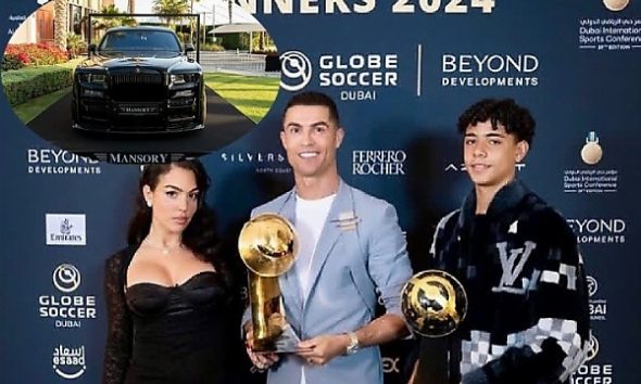 Cristiano Ronaldo Presented With A One-of-a-kind Carbon Fibre ‘Trophy’ Created By Car Tuner, Mansory - autojosh