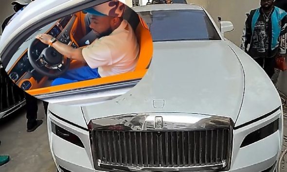 Davido Takes Delivery Of His All-electric Rolls-Royce Spectre Worth N900 Million - autojosh