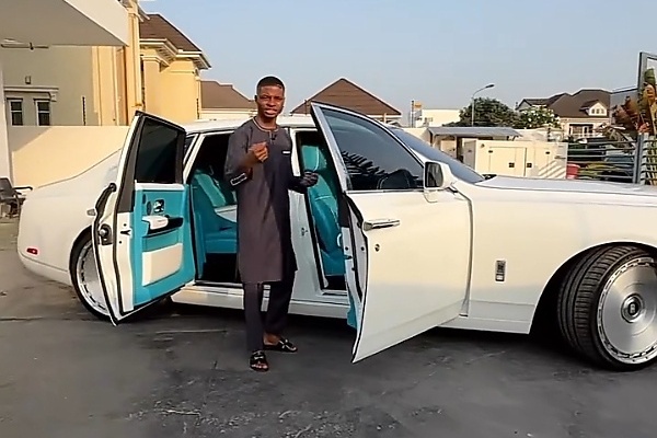 Don Jazzy Gift Ola Of Lagos N20 Million After Reviewing His N1.5 Billion Rolls-Royce Phantom - autojosh 