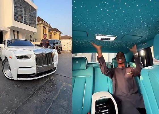 Don Jazzy Gift Ola Of Lagos N20 Million After Reviewing His N1.5 Billion Rolls-Royce Phantom - autojosh