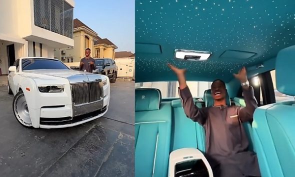 Don Jazzy Gift Ola Of Lagos N20 Million After Reviewing His N1.5 Billion Rolls-Royce Phantom - autojosh