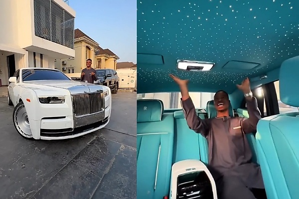 Don Jazzy Gift Ola Of Lagos N20 Million After Reviewing His N1.5 Billion Rolls-Royce Phantom - autojosh