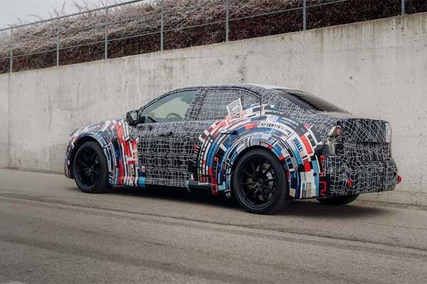 Electric BMW M3 Prototype Showcased For The First Time In Spyphotos