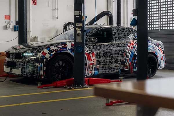 Electric BMW M3 Prototype Showcased For The First Time In Spyphotos