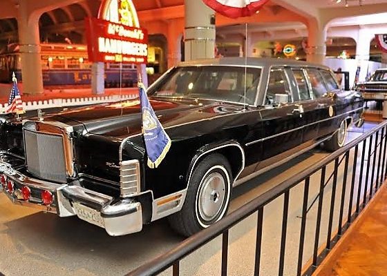 Photos : 1972 Lincoln Continental Presidential Limo Used By Jimmy Carter On Display At The Henry Ford Museum - autojosh