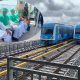 Lagos First Lady Hosts 100 Elderly Citizens On Lagos Blue Line Train Ride From Marina To Mile 2 - autojosh