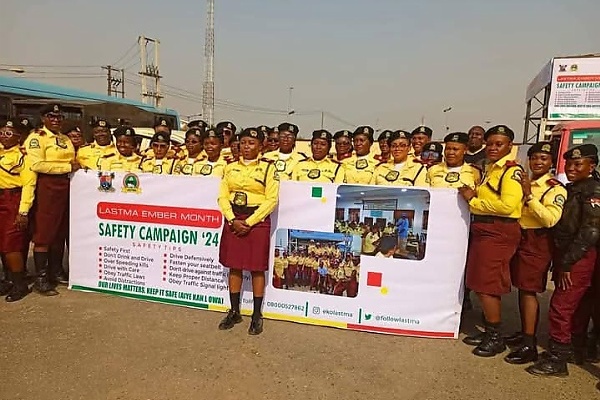 LASTMA Female Elite Corps Commences Week-long Yuletide Traffic Sensitization Campaign - autojosh 