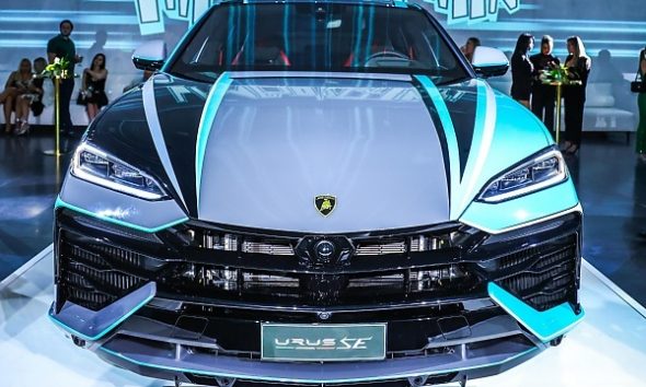 Lamborghini Unveils Miami-inspired Urus SE With A Distinct Livery That Took 230 hours To Paint - autojosh