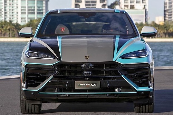 Lamborghini Unveils Miami-inspired Urus SE With A Distinct Livery That Took 230 hours To Paint - autojosh 